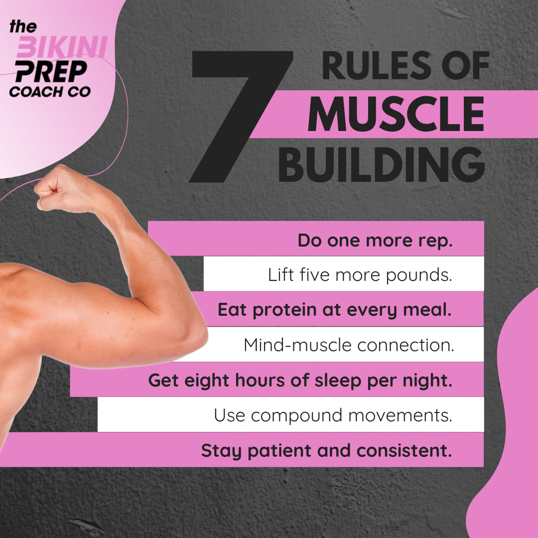 The 7 Rules Of Muscle Building Bikini Prep Coach Tampa